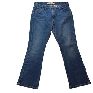 Vintage Levi's 515 Nouveau Boot Cut Jeans Womens 12 S Mid Rise Stretch 33x29